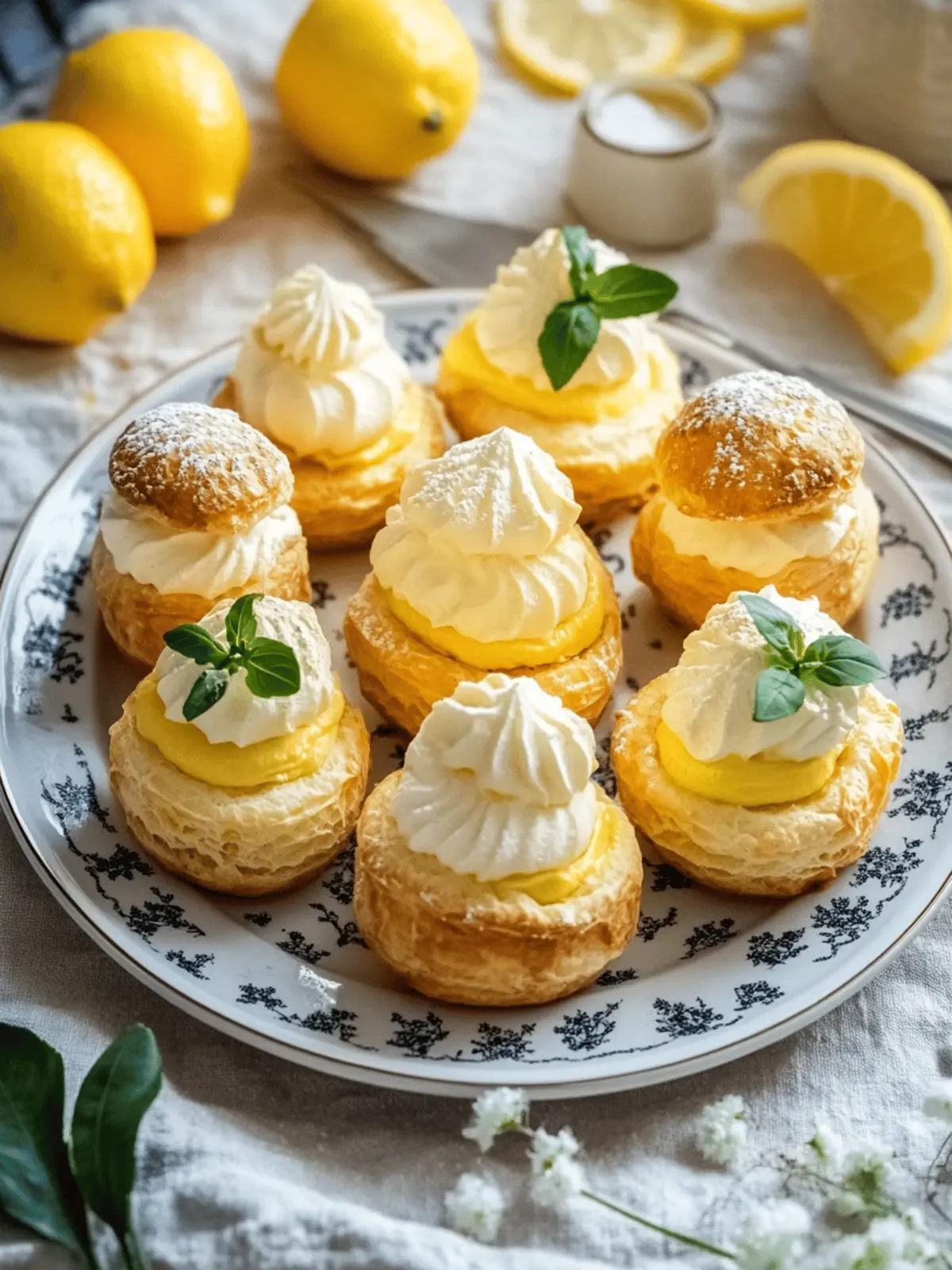 Zesty Vegan Lemon Cream Puffs That Impress Every Guest 3 Zesty Vegan Lemon Cream Puffs