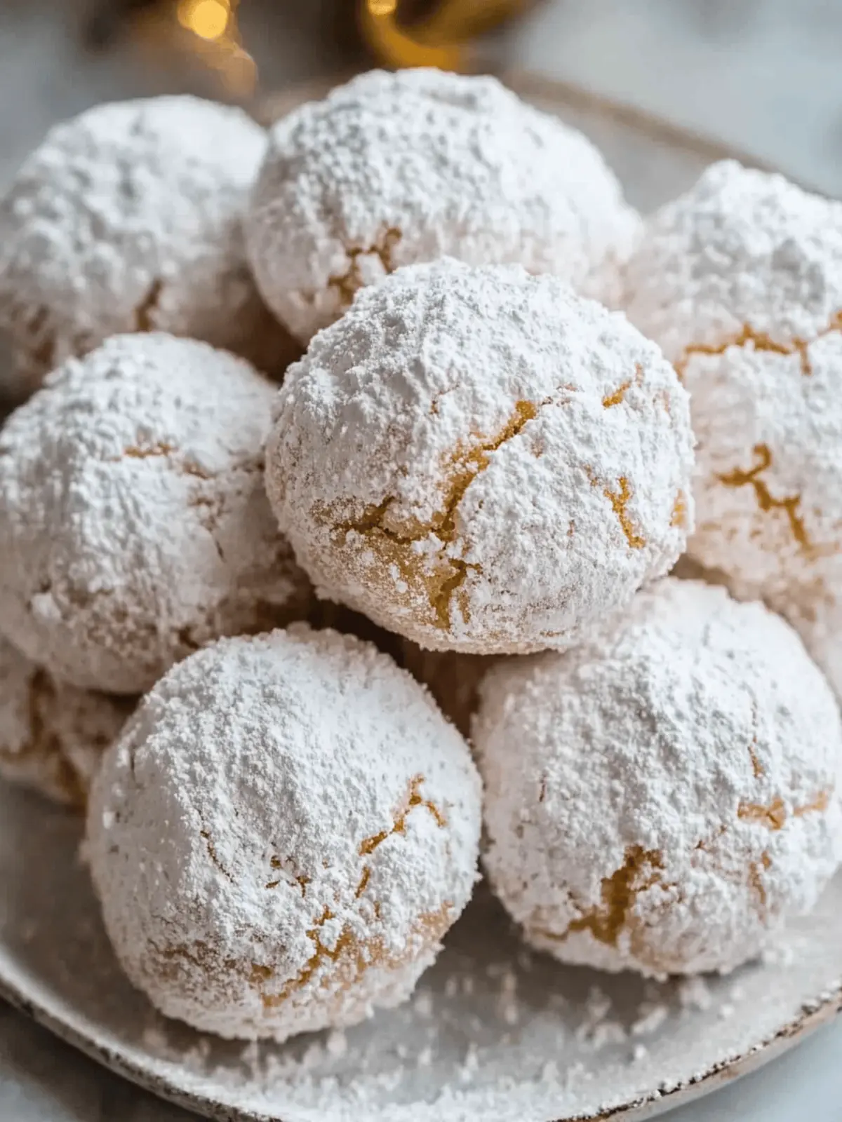 Deliciously Buttery Snowball Cookies for Effortless Indulgence 4 Snowball Cookies
