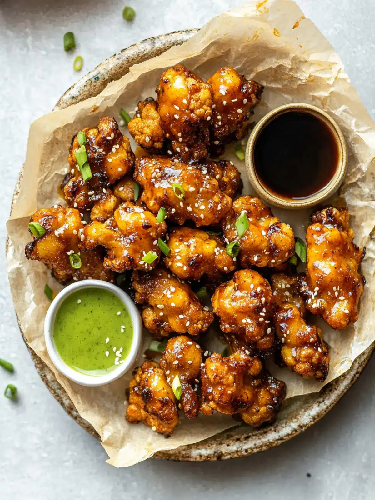 Baked Mango-Tamarind Cauliflower Wings That Wow Your Tastebuds 2 Baked Mango-Tamarind Cauliflower Wings