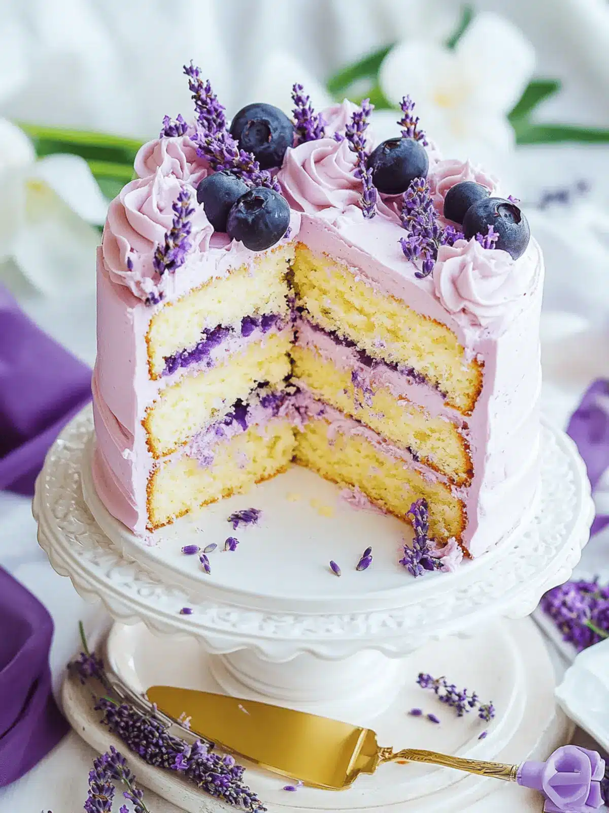 Lavender Cake: Indulge in Floral Elegance at Home 2 Lavender Cake