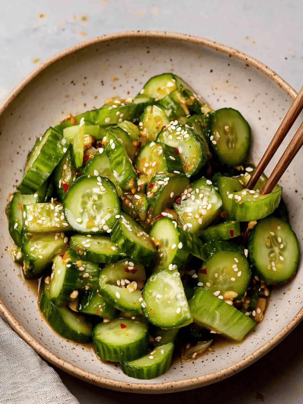 Zesty Spicy Cucumber Salad for a Refreshing Crunch 4 Spicy Cucumber Salad