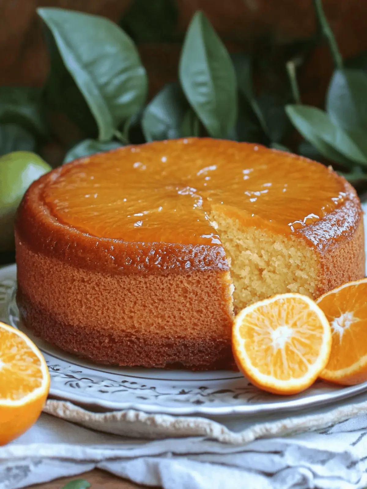 Sicilian Whole Orange Cake: A Moist Citrus Sensation! 3 Sicilian Whole Orange Cake: A Moist Citrus Sensation!