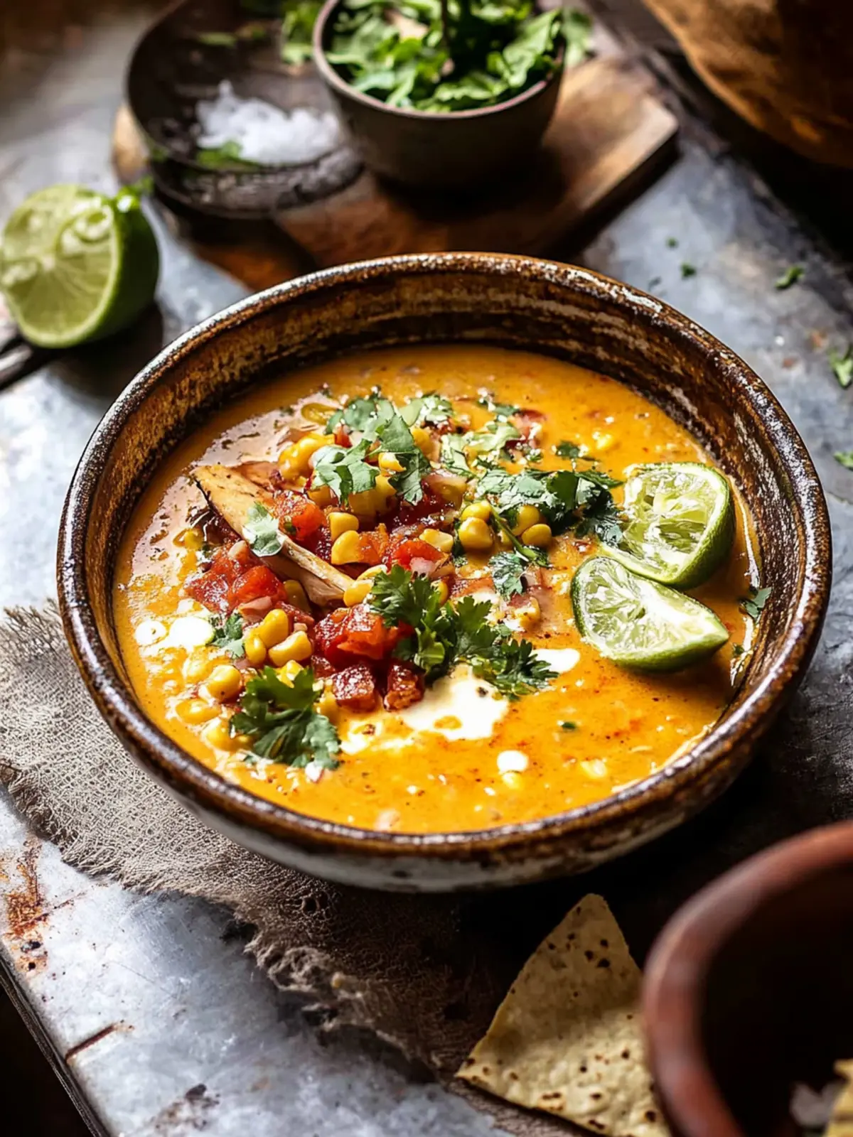 Creamy Chipotle Queso Chicken Corn Chowder Perfection 3 Chipotle Queso Chicken Corn Chowder