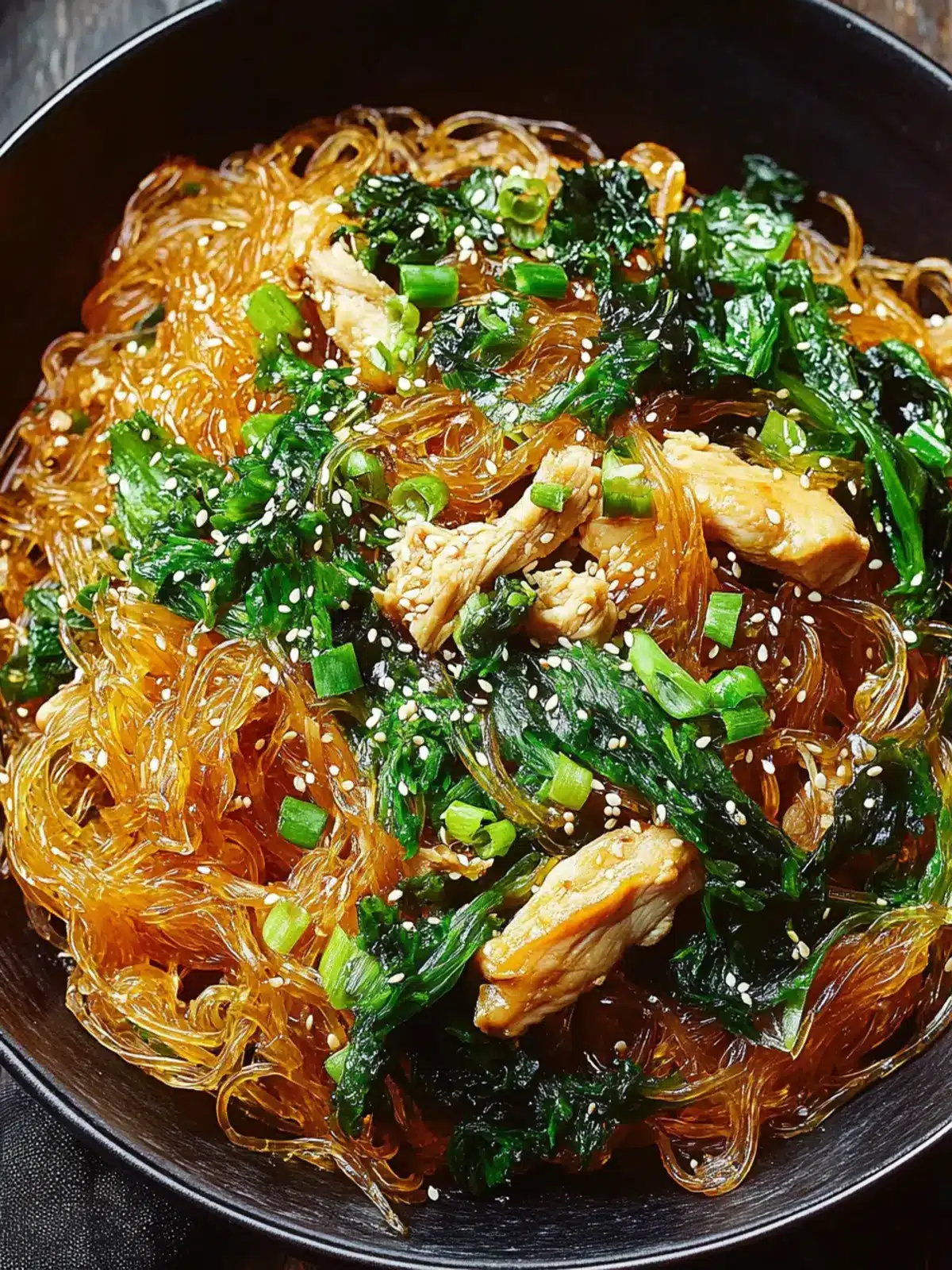Sesame Soy Chicken Glass Noodles: Cozy Flavor in 30 Minutes 4 Sesame Soy Chicken Glass Noodles