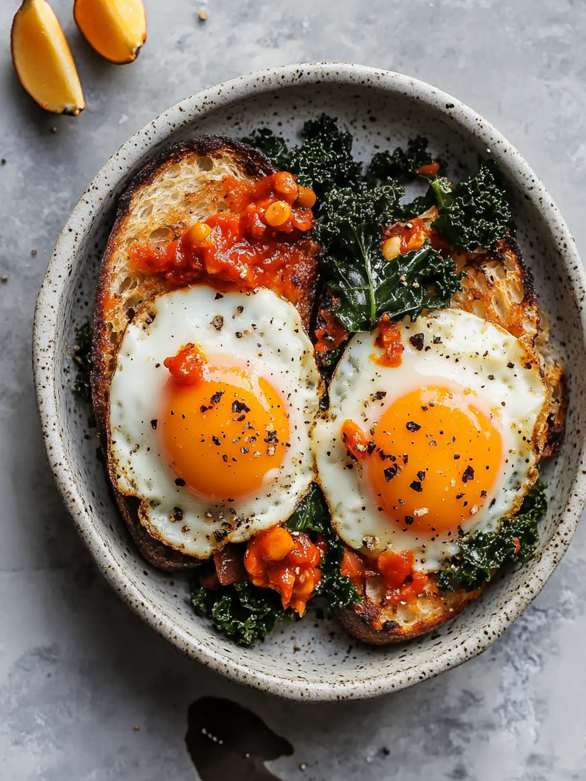 Chili Crisp and Kale Cream Fried Eggs for a Cozy Breakfast 4 Chili Crisp and Kale Cream Fried Eggs