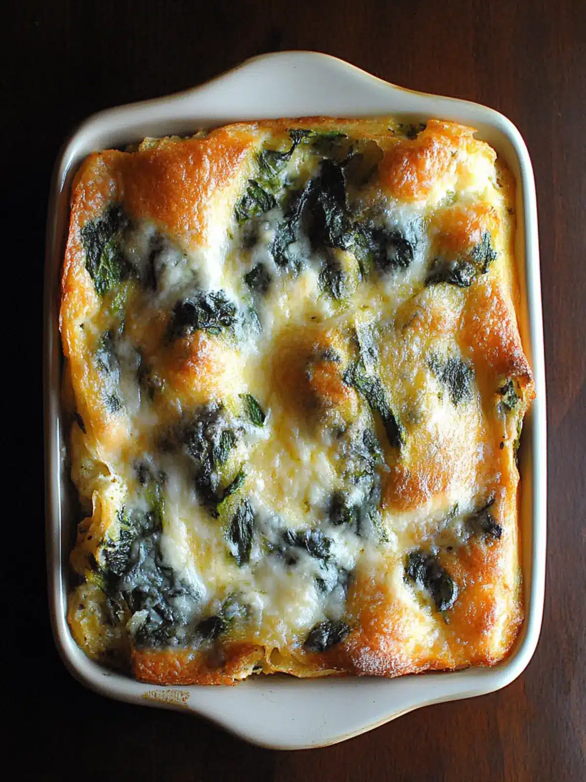Delicious Spinach and Gruy ¨re Breakfast Strata for Lazy Mornings 4 spinach and gruy ¨re breakfast strata