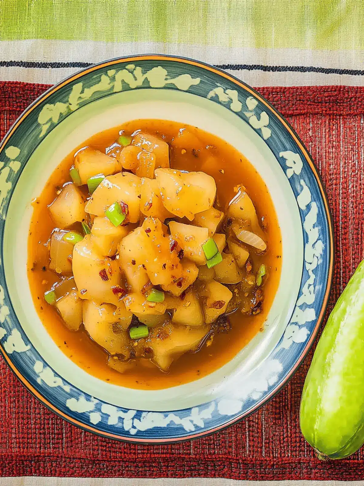 Chayote With Dried Green Chile: A Flavorful Twist for Dinner 3 Chayote With Dried Green Chile