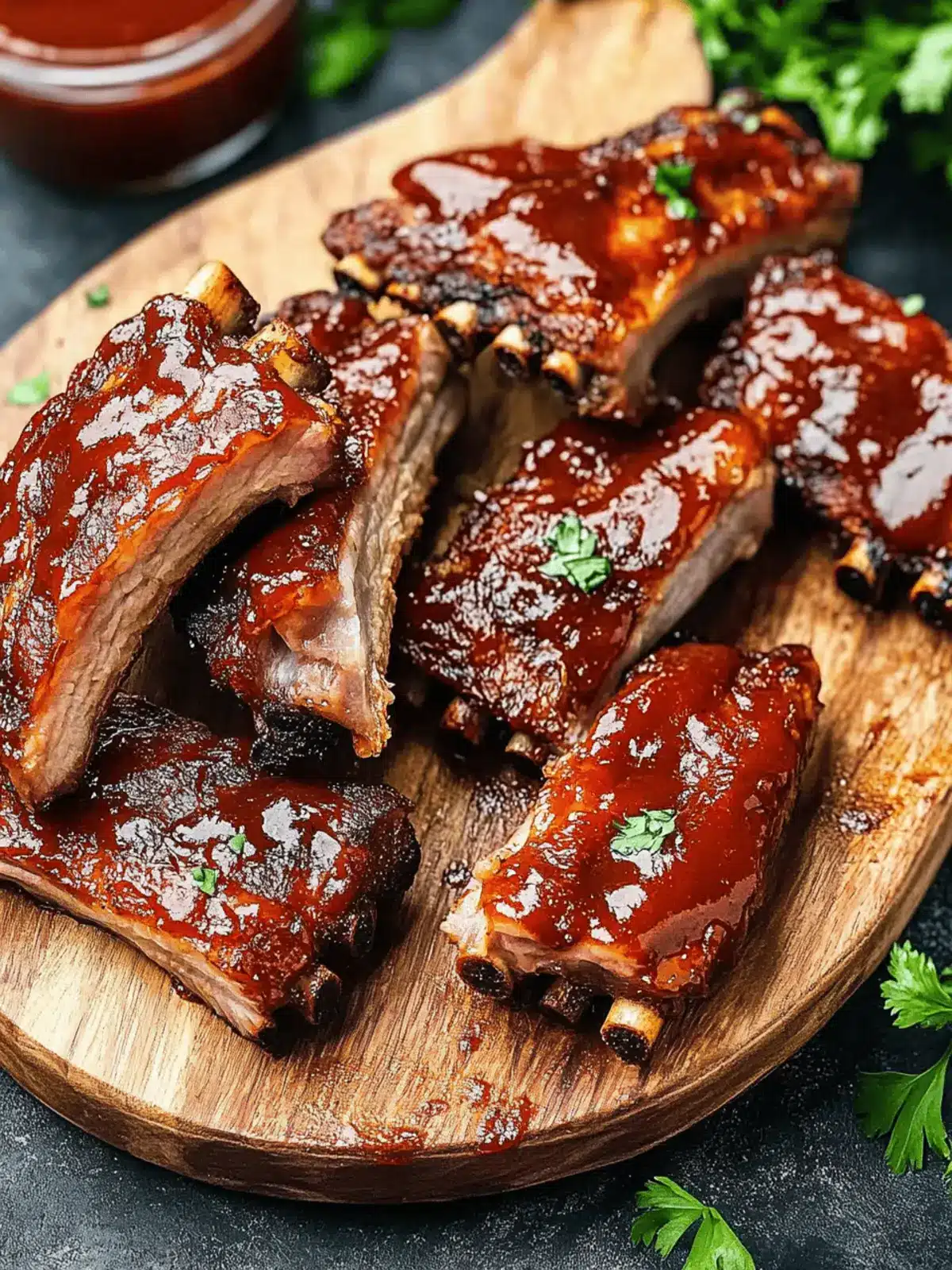 Oven Baked BBQ Ribs: Silky-Smooth, Sticky Goodness Awaits 2 Oven Baked BBQ Ribs