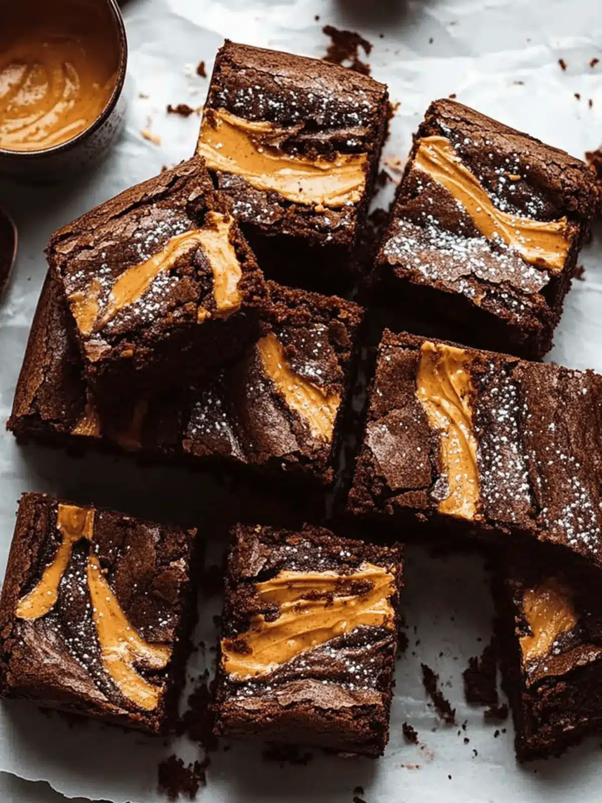 Peanut Butter Stuffed Brownies That Will Melt Your Heart 3 Peanut Butter Stuffed Brownies