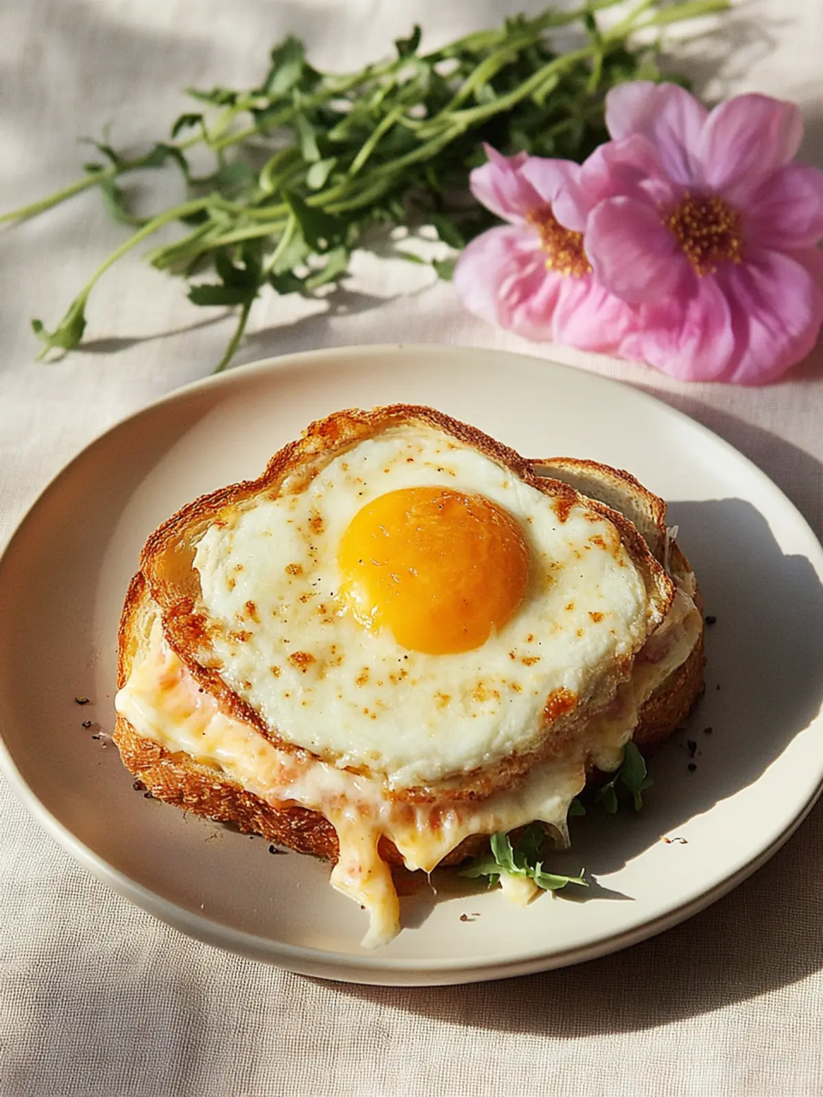 Ultimate Croque Monsieur and Madame for Cozy Nights In 4 Croque Monsieur + Madame