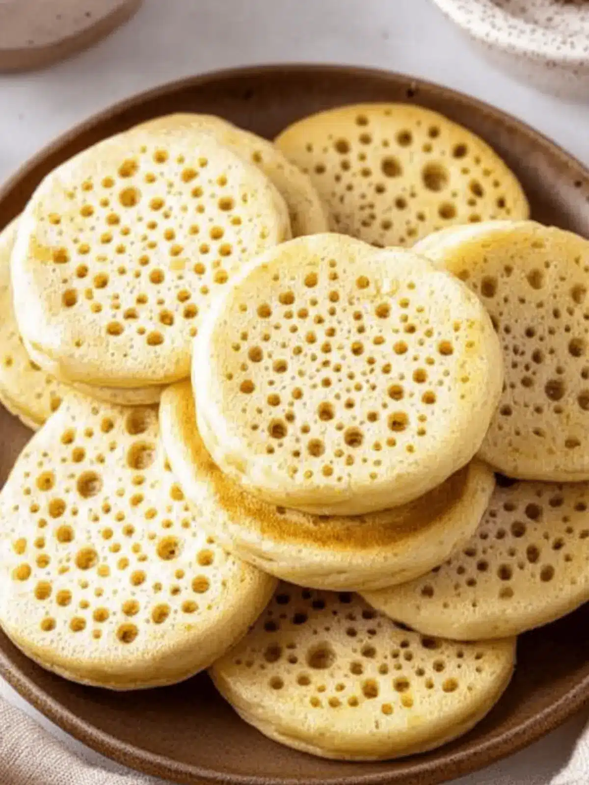 Fluffy Homemade Crumpets: Your New Breakfast Obsession 2 Homemade Crumpets