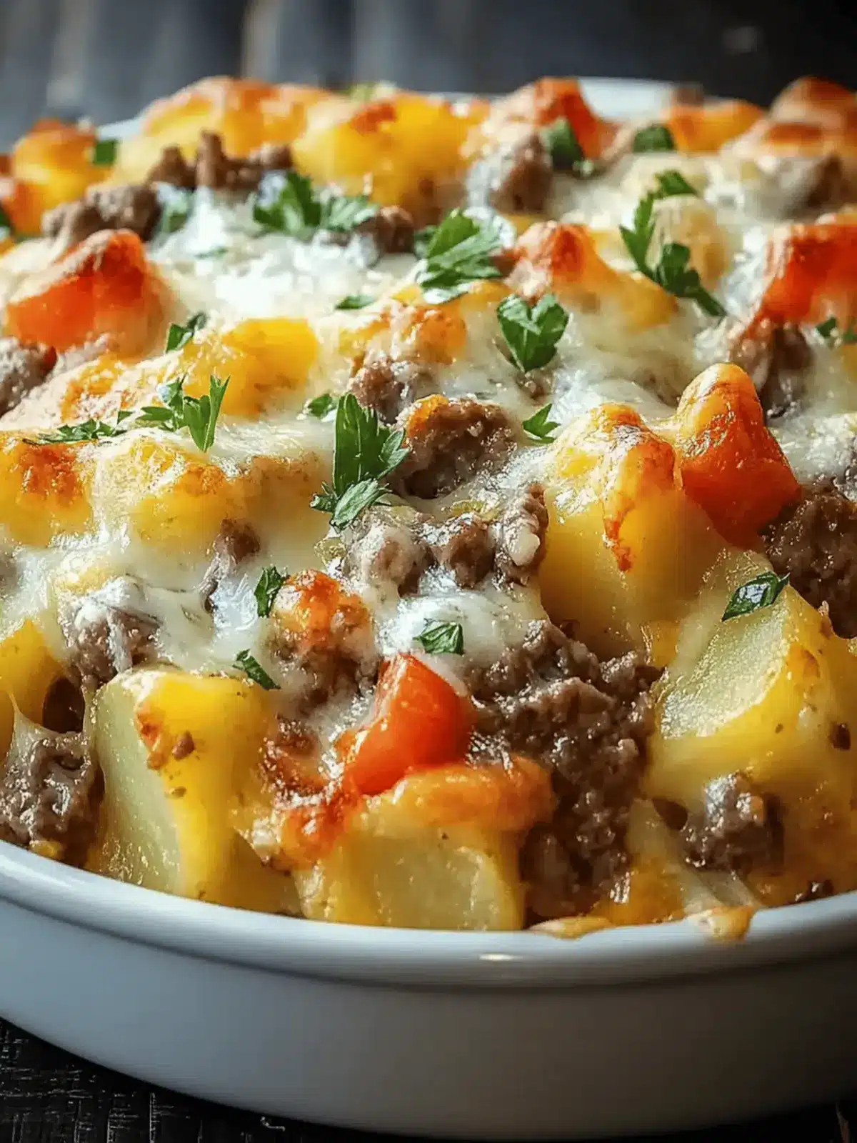 Crockpot Cheesesteak Potato Casserole: Comfort Food Made Easy 2 Crockpot Cheesesteak Potato Casserole