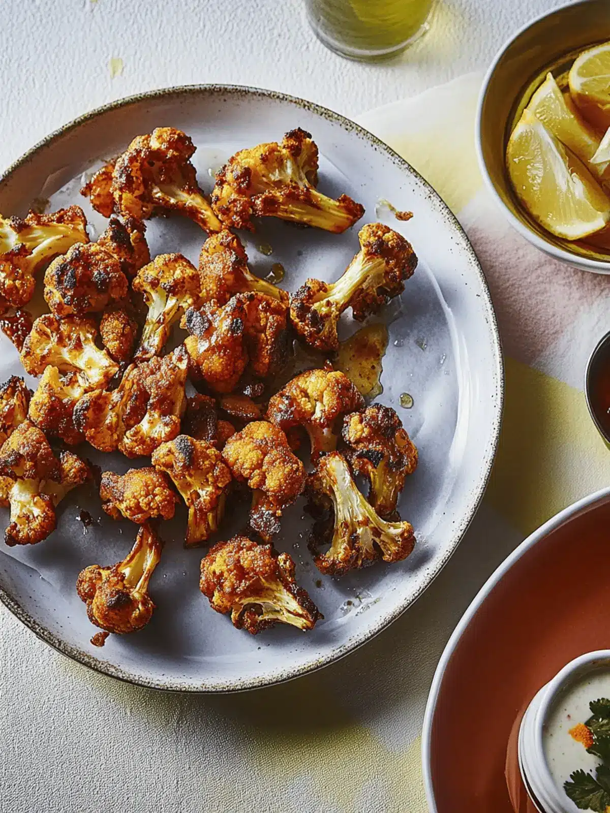 Crispy Air Fryer Cauliflower Tikka Bites for Flavorful Snacking 3 Air fryer cauliflower tikka