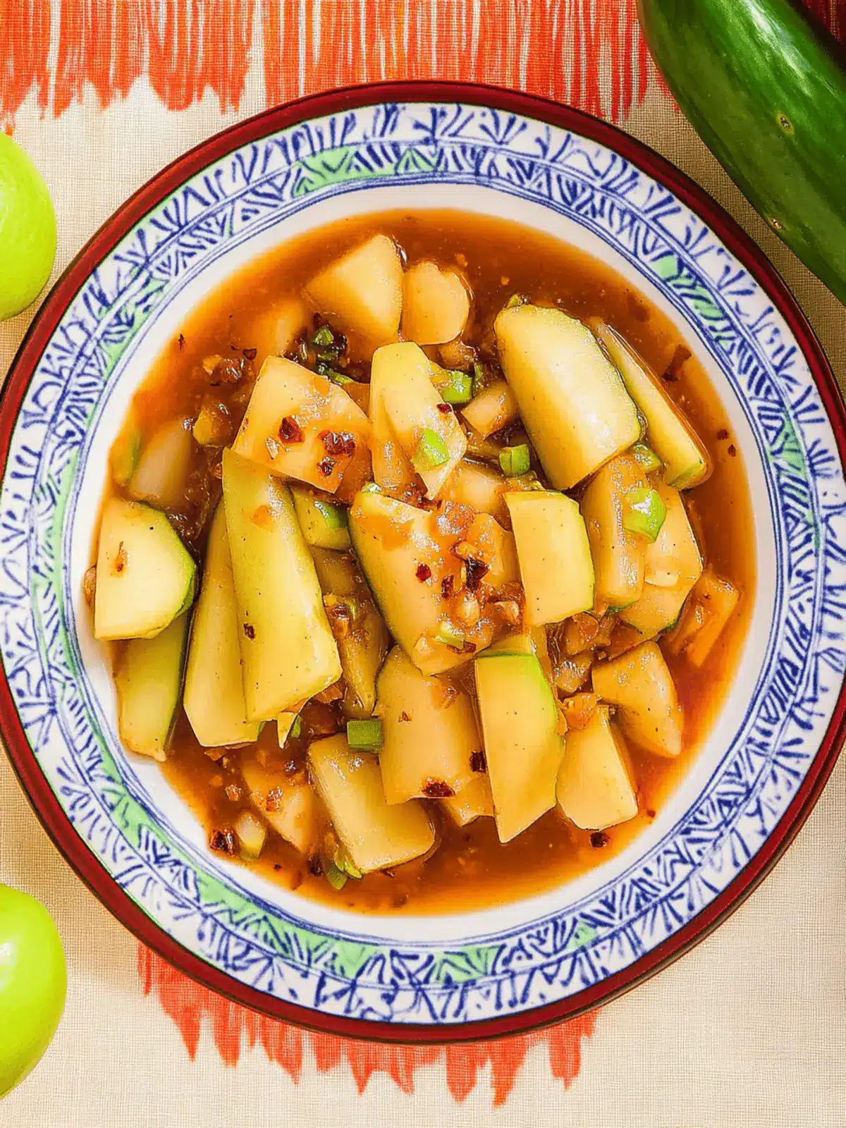 Chayote With Dried Green Chile: A Flavorful Twist for Dinner 2 Chayote With Dried Green Chile