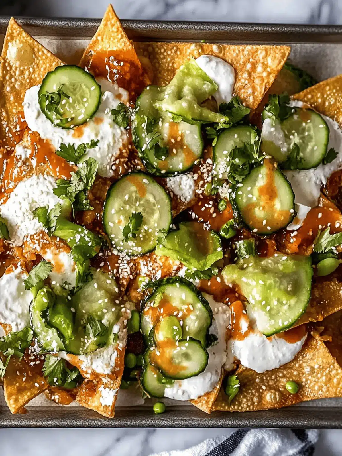 Crab Rangoon Wonton Nachos That Will Delight Your Guests 4 Crab Rangoon Wonton Nachos