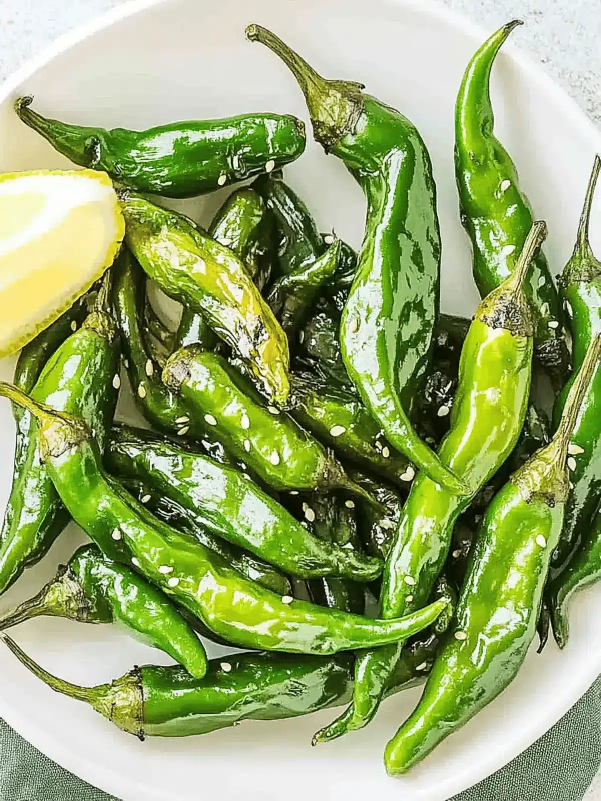 Nobu Shishito Peppers: Quick, Flavorful Vegan Appetizer 3 Nobu Shishito Peppers: Quick, Flavorful Vegan Appetizer