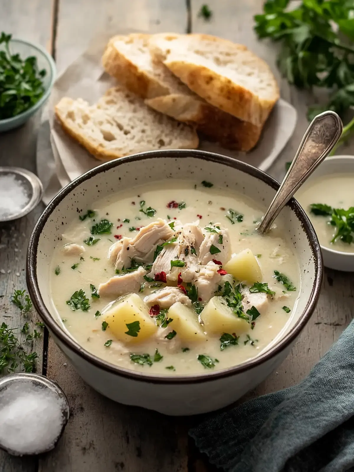 Delicious Creamy Chicken Potato Soup to Warm Your Soul 4 Creamy Chicken Potato Soup