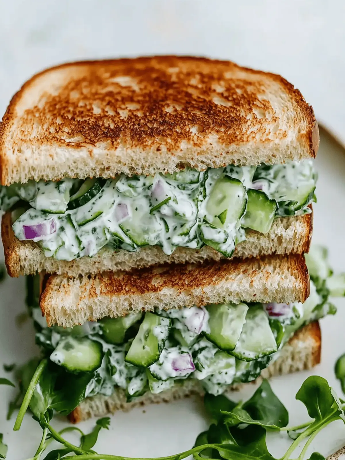 Refreshing Easy Cucumber Salad Sandwiches for a Light Lunch 3 Refreshing Easy Cucumber Salad Sandwiches for a Light Lunch