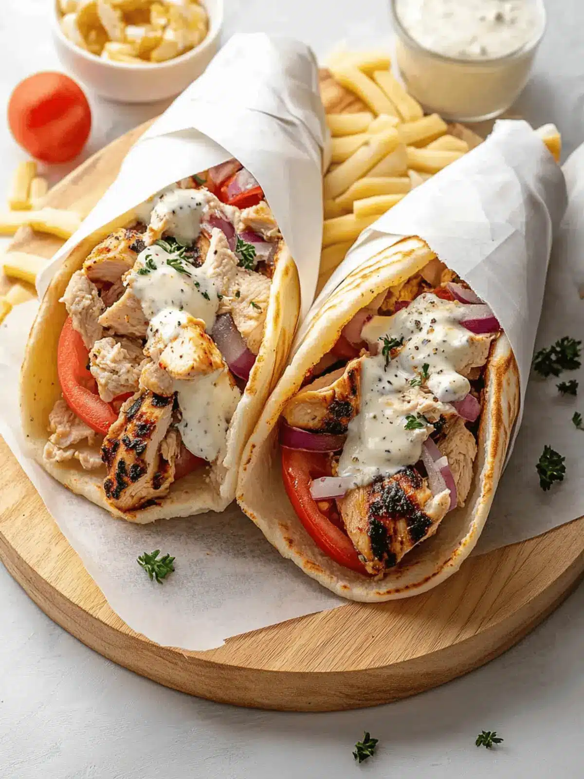 Savory Easy Chicken Gyros for Quick Delicious Meals 3 Easy Chicken Gyros