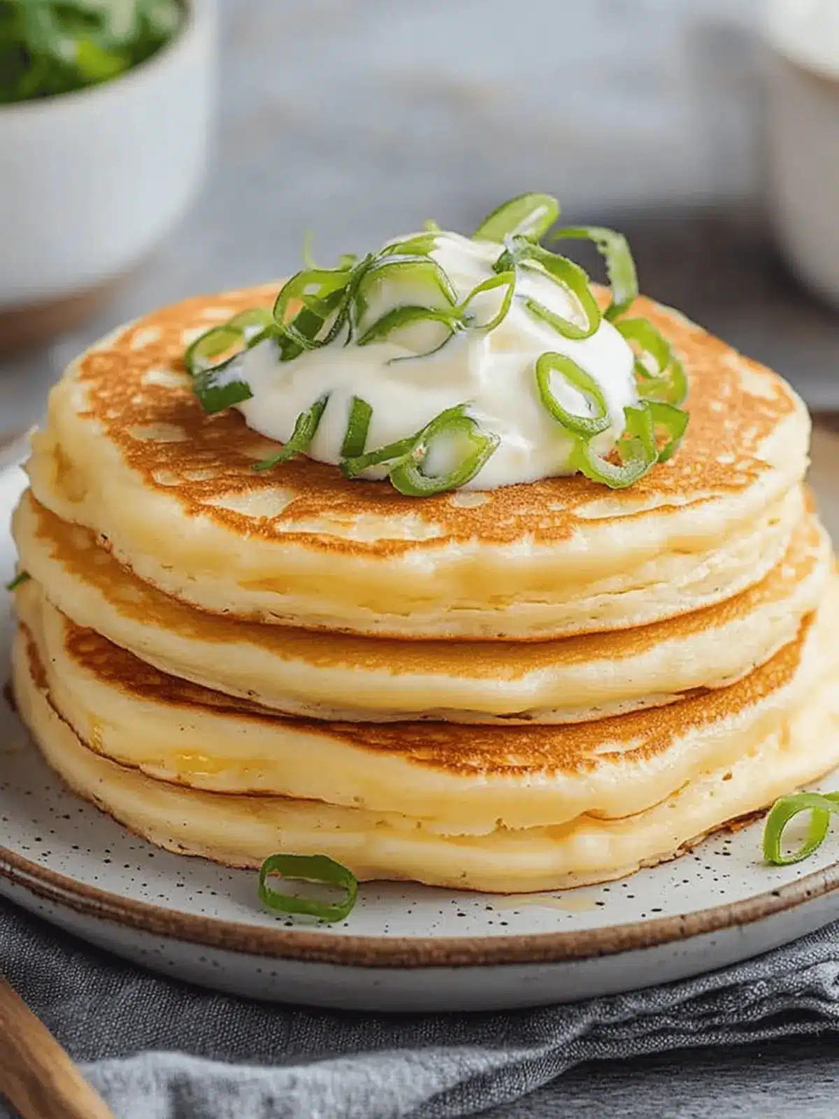 Savory Cheese Pancakes: Your New Favorite Quick Breakfast! 4 Savory Cheese Pancakes: Your New Favorite Quick Breakfast!