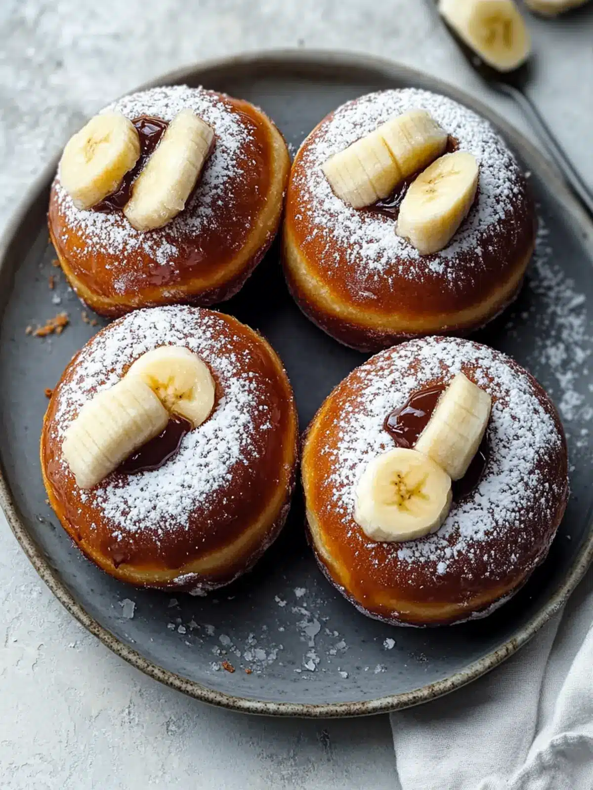 Salted Caramel Banana Maritozzi Donuts for Autumn Bliss 4 SALTED CARAMEL BANANA MARITOZZI DONUTS