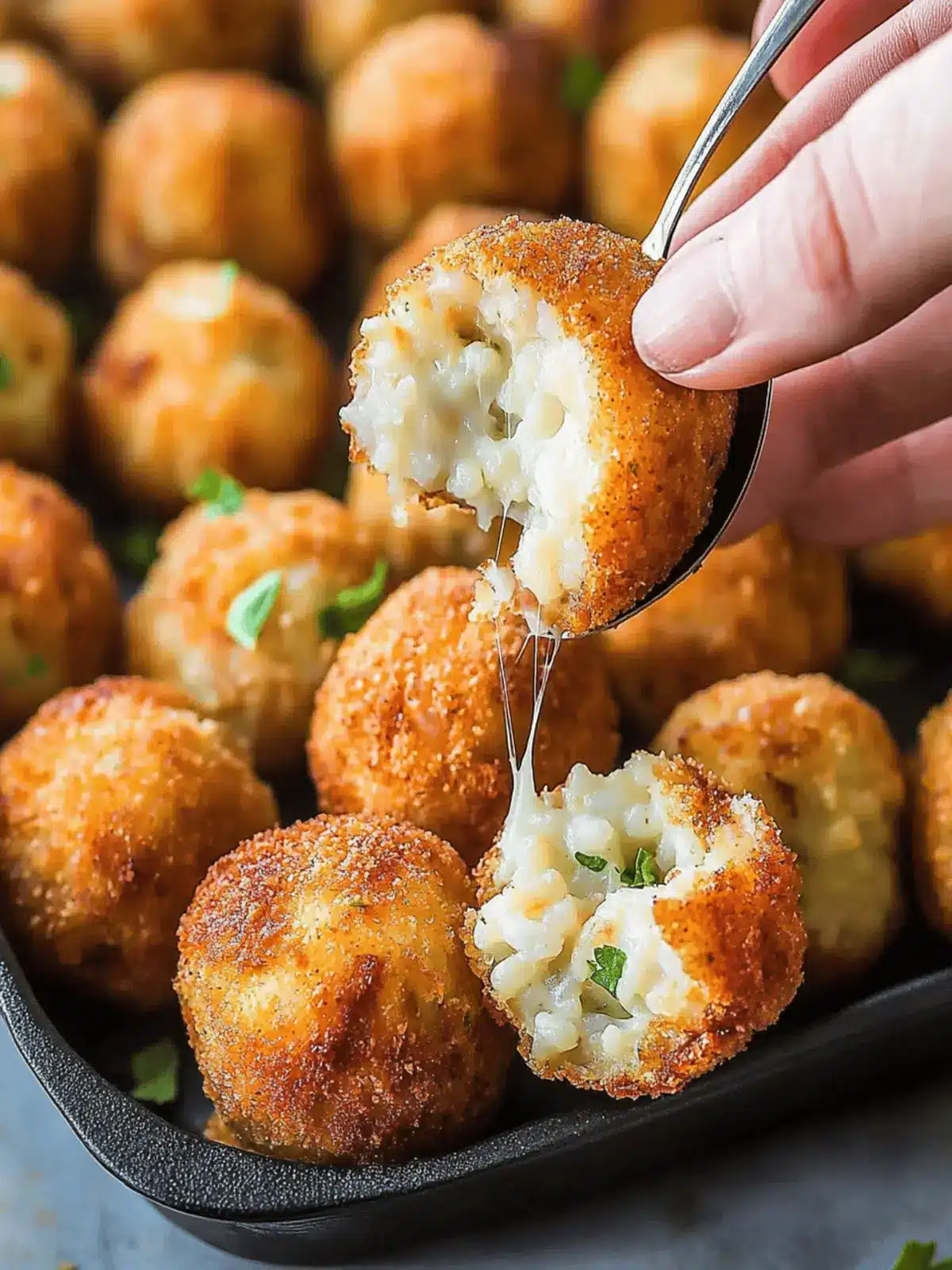 Cheesy Italian Arancini Balls You'll Crave Every Time 3 Cheesy Italian Arancini Balls