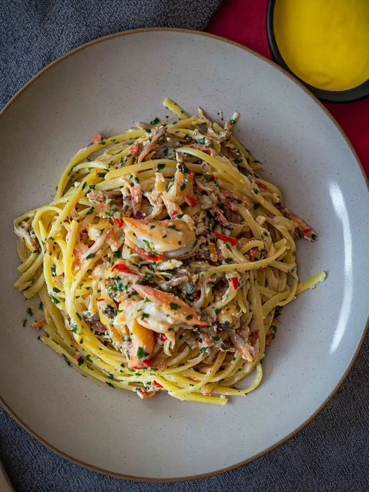 Savor the Heat with Chilli Crab Pasta in 30 Minutes! 3 Chilli Crab Pasta