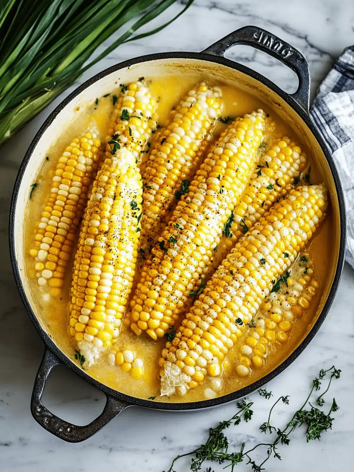 Easy Boiled Corn on the Cob That's Bursting with Flavor 4 Easy Boiled Corn on the Cob