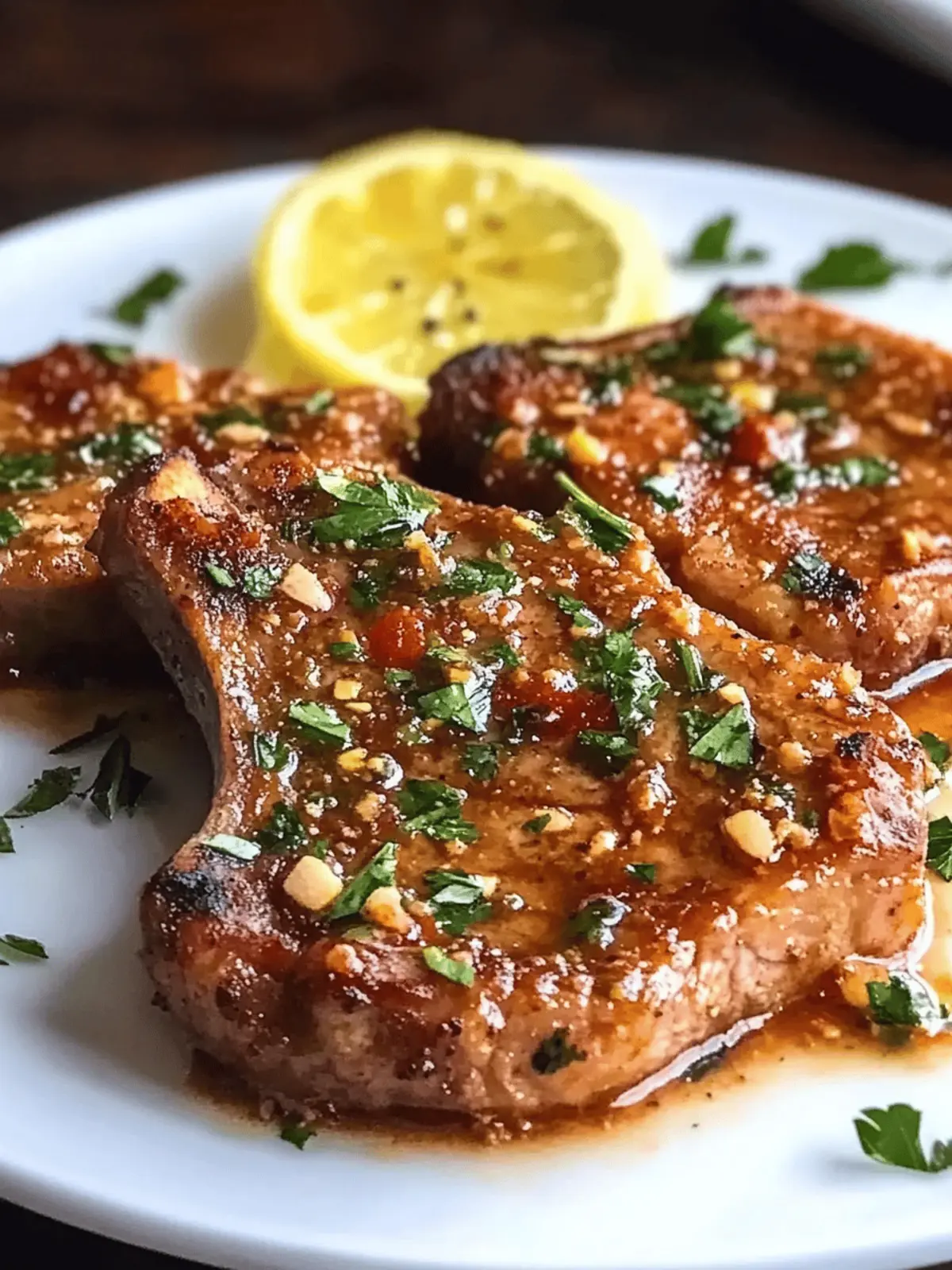 Savor the Flavor: Easy Sicilian Pork Chops Recipe 2 Sicilian Pork Chops