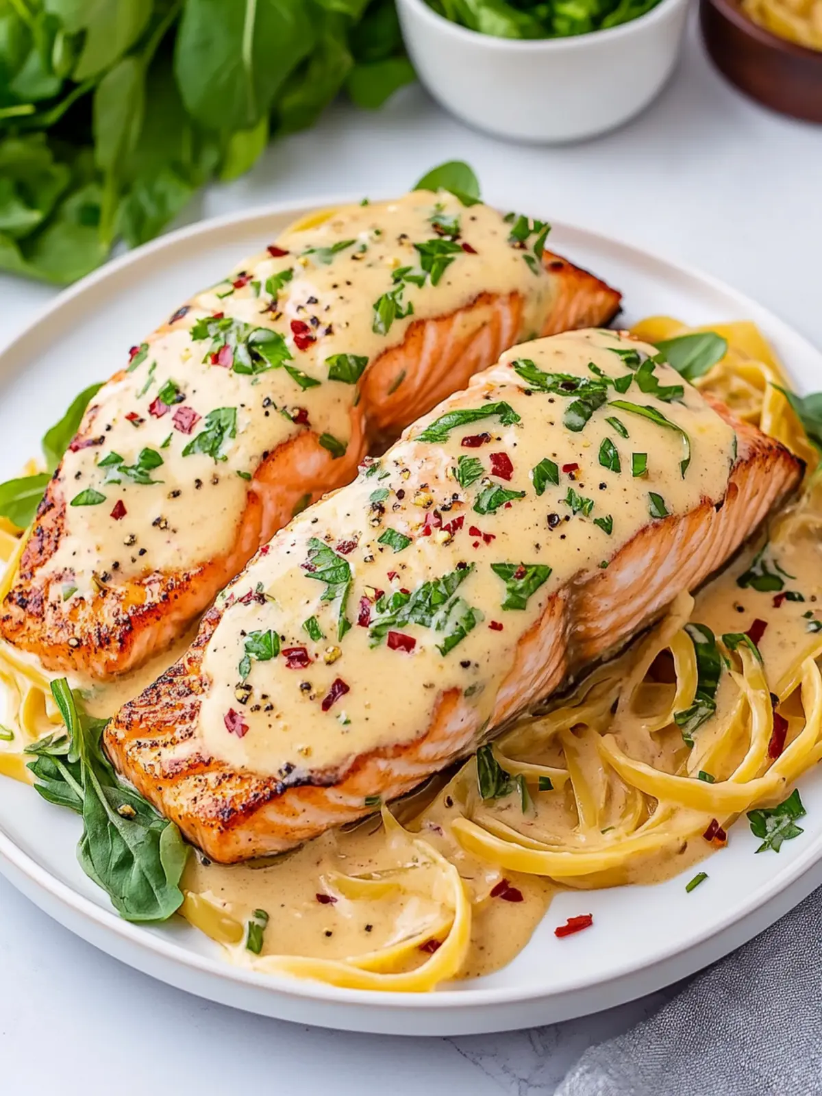 Creamy Marry Me Salmon Recipe That'll Win Their Heart 2 Creamy Marry Me Salmon Recipe