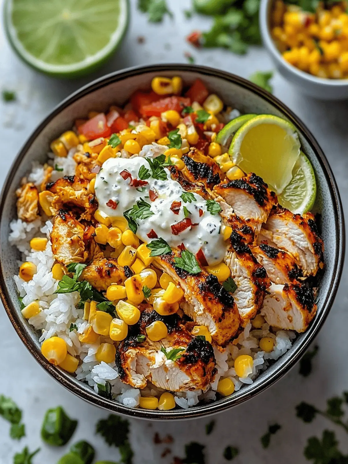 Savor the Flavor with Easy Street Corn Chicken Rice Bowl 3 Easy Street Corn Chicken Rice Bowl