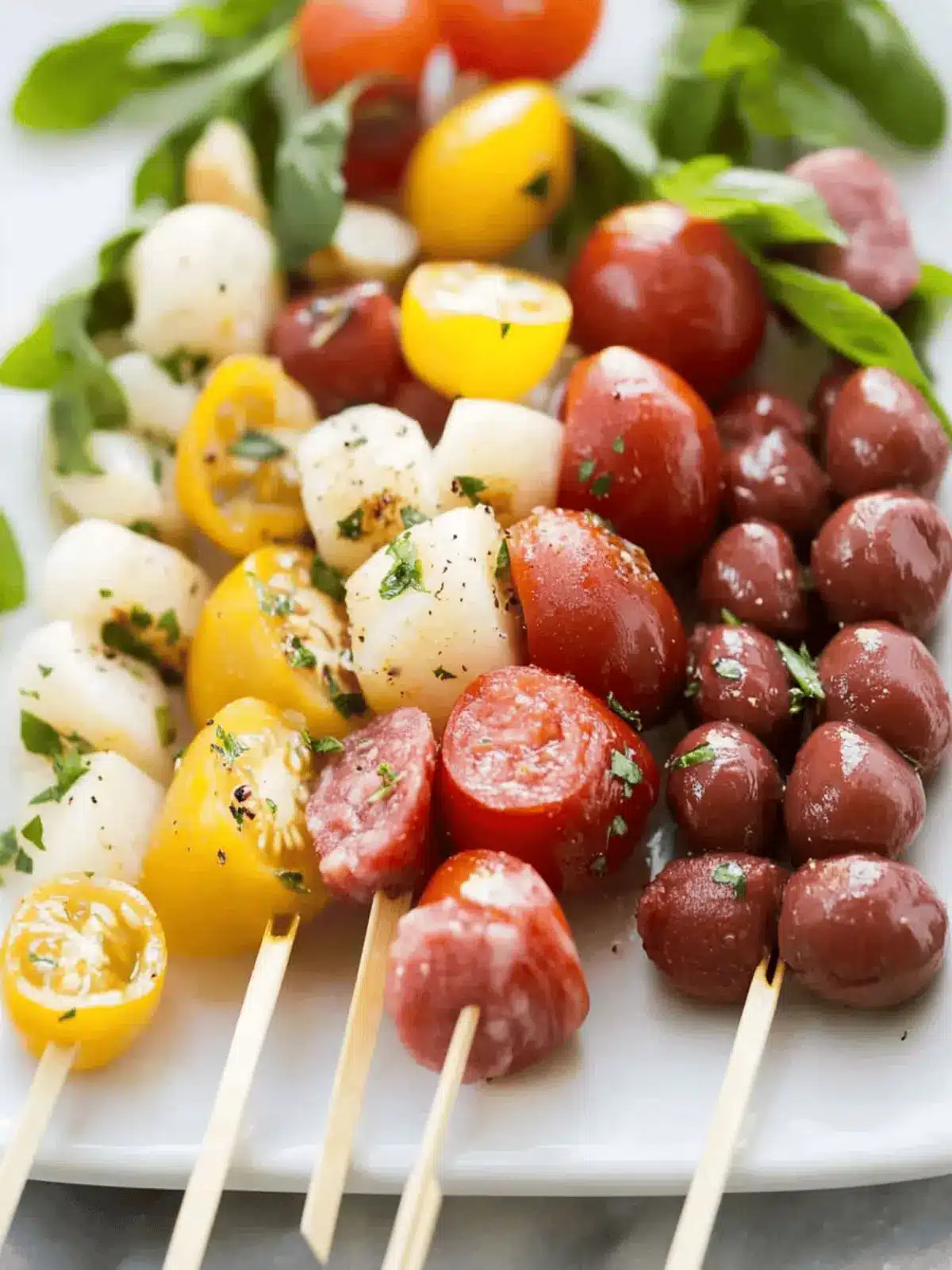 Delicious Antipasto Skewers Perfect for Snacking Bliss 3 Antipasto Skewers