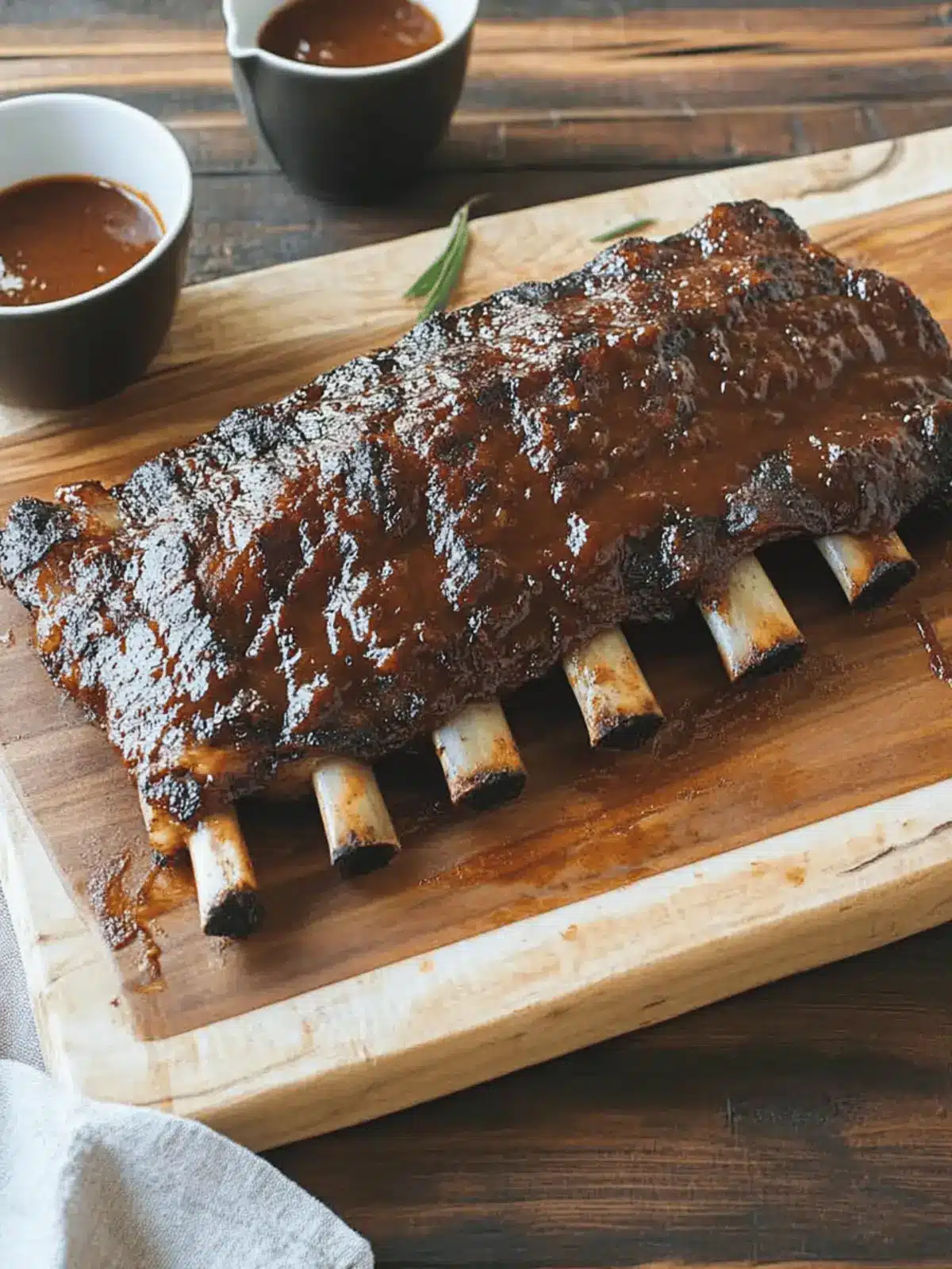 Tender Barbecue Ribs with Spiced Rum Pineapple Sauce Delight 2 Tender Barbecue Ribs with Spiced Rum Pineapple Sauce Delight