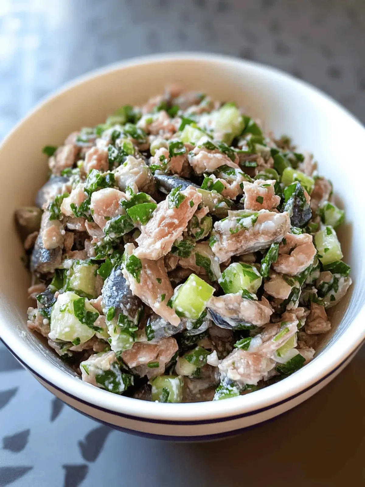 Zesty Sardine Salad: Quick, Easy, and Packed with Flavor 4 Sardine Salad