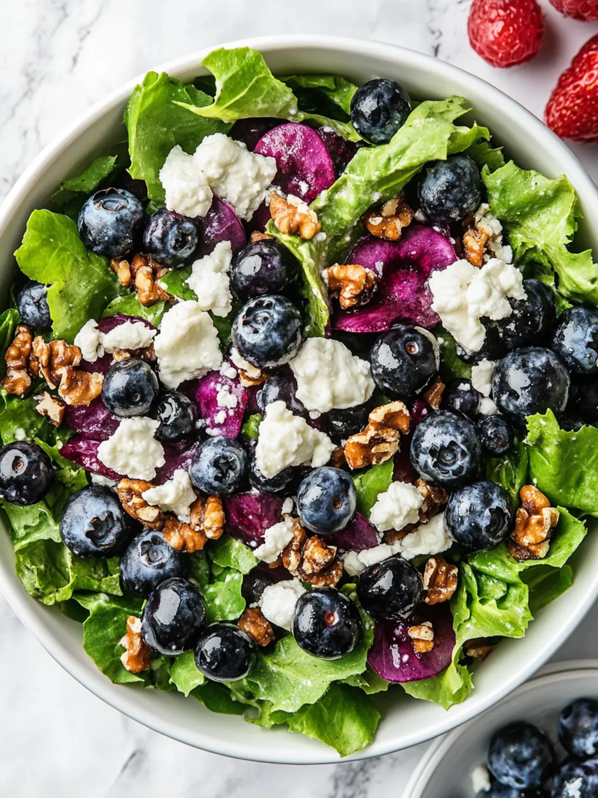 Delicious Blueberry Goat Cheese Salad for Fresh Flavor Lovers 3 Blueberry Goat Cheese Salad