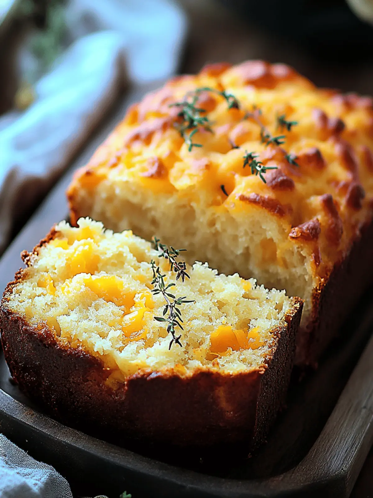 Cheddar Cheese Quick Bread: Warm, Easy Comfort in Every Slice 2 Cheddar Cheese Quick Bread