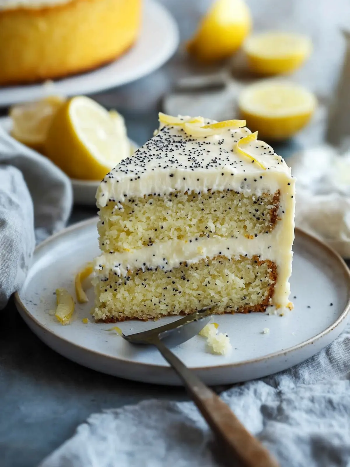 Delicious Lemon Poppyseed Cake for Brightening Your Day 3 Lemon Poppyseed Cake