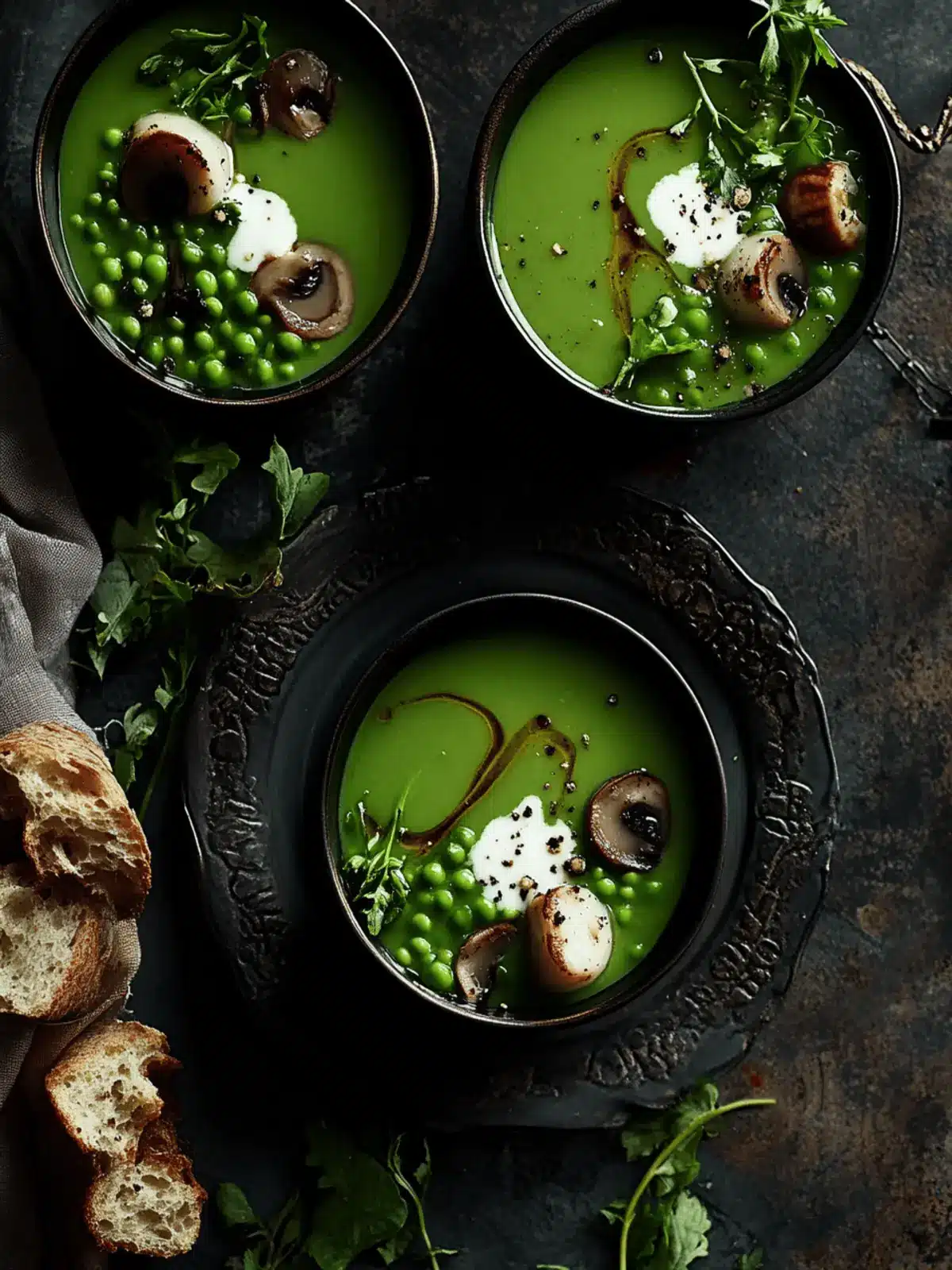 Witches Brew Green Pea Soup: Spookily Delicious for Halloween 2 Witches Brew (Green Pea Soup)