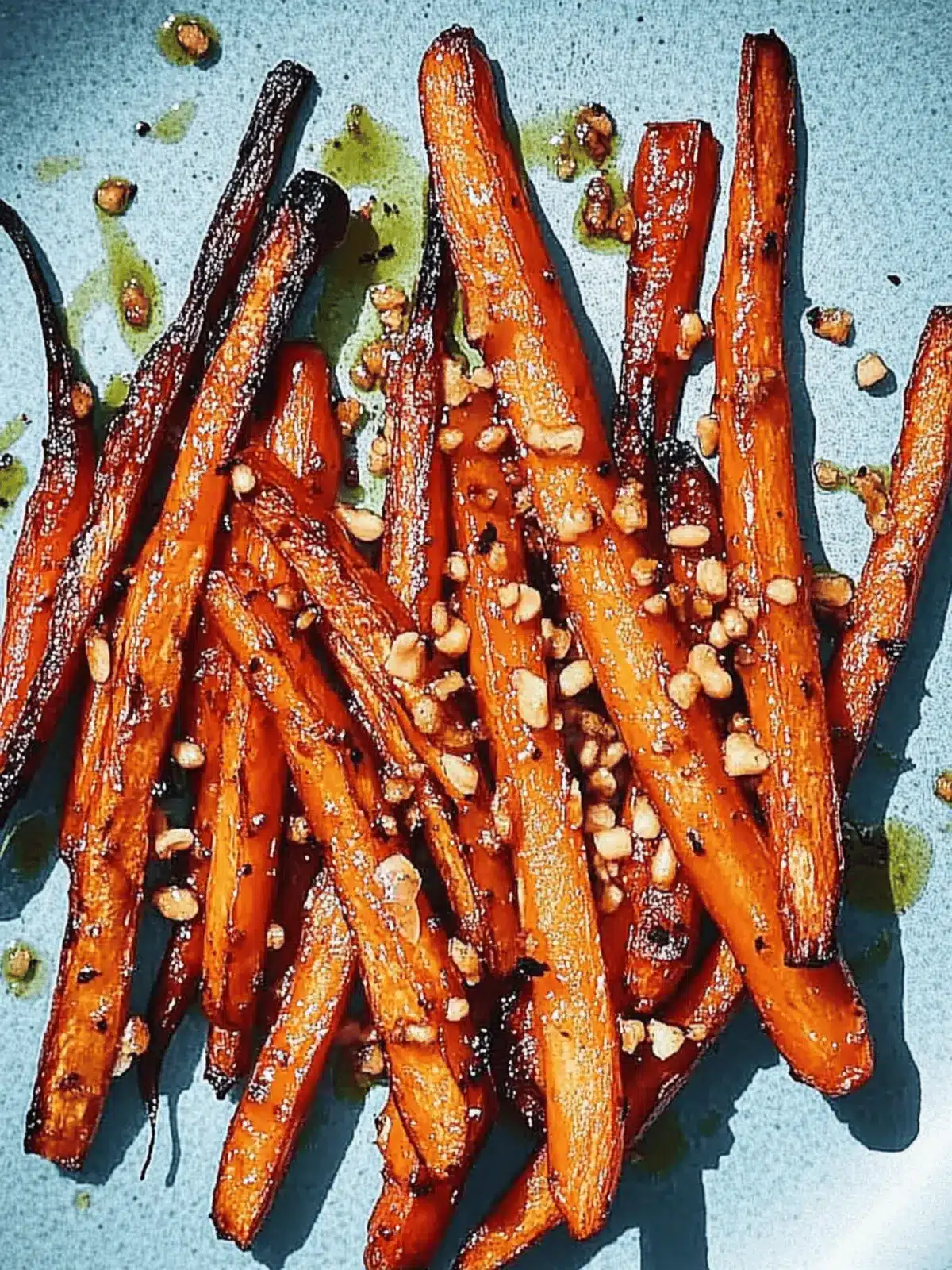 Miso Roasted Carrots with Crunchy Nut Topping Magic 2 Miso Roasted Carrots with Crunchy Nut Topping Magic