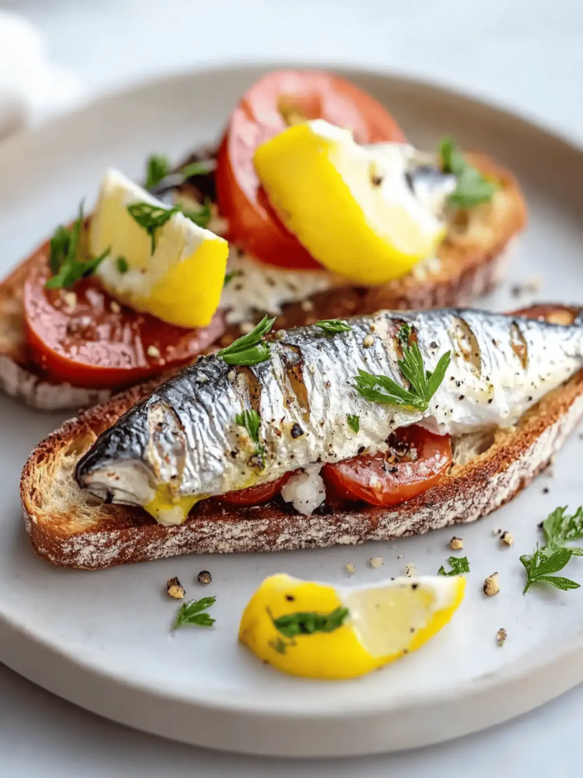 Best Sardine on Toast Recipe for a Quick and Nutritious Meal 2 Best Sardine on Toast