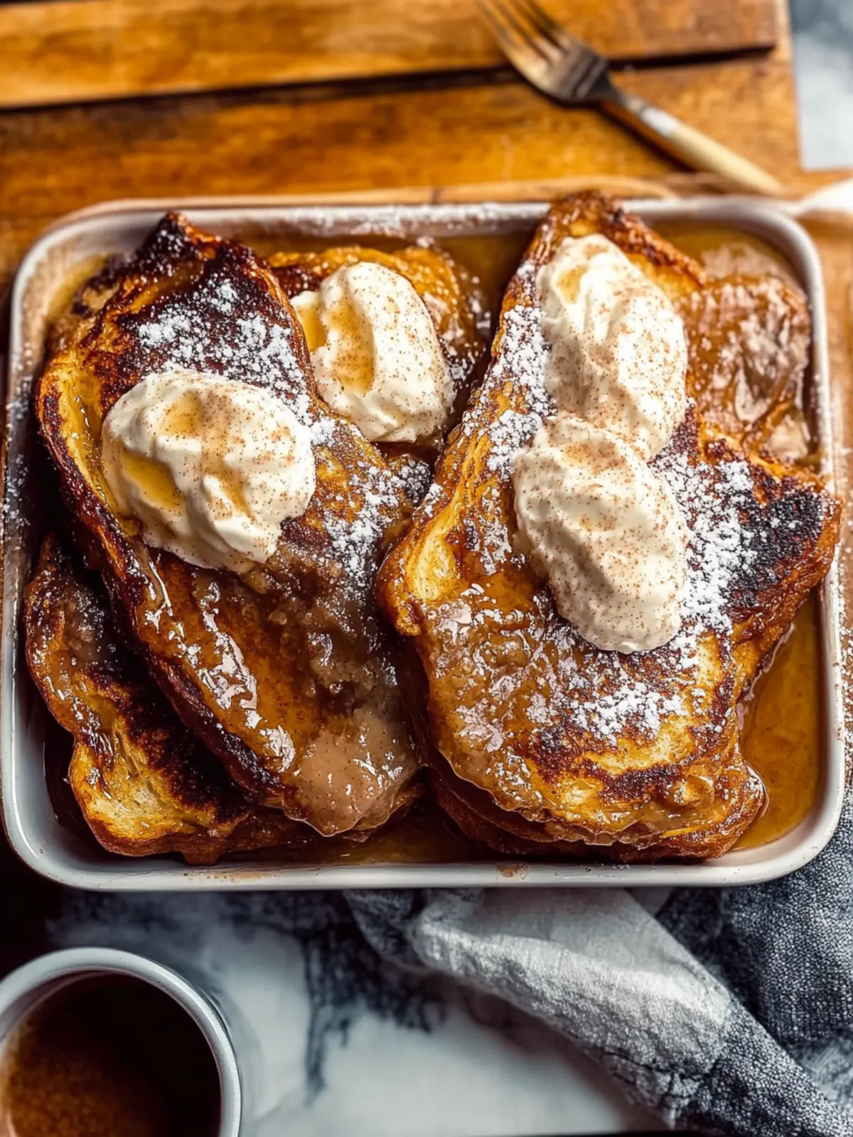 Baked Cinnamon Apple Butter French Toast to Wow Your Mornings 3 Baked Cinnamon Apple Butter French Toast