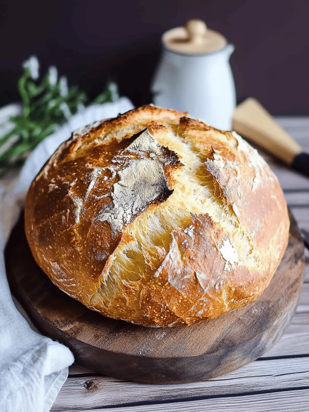 Instant Pot No Knead Artisan Bread in Just 5 Hours 4 Instant Pot No Knead Artisan Bread