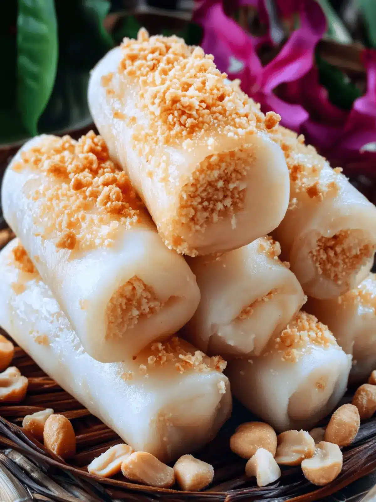 Delicious Peanut Tikoy Rolls That Transform Snack Time! 3 Peanut Tikoy Rolls