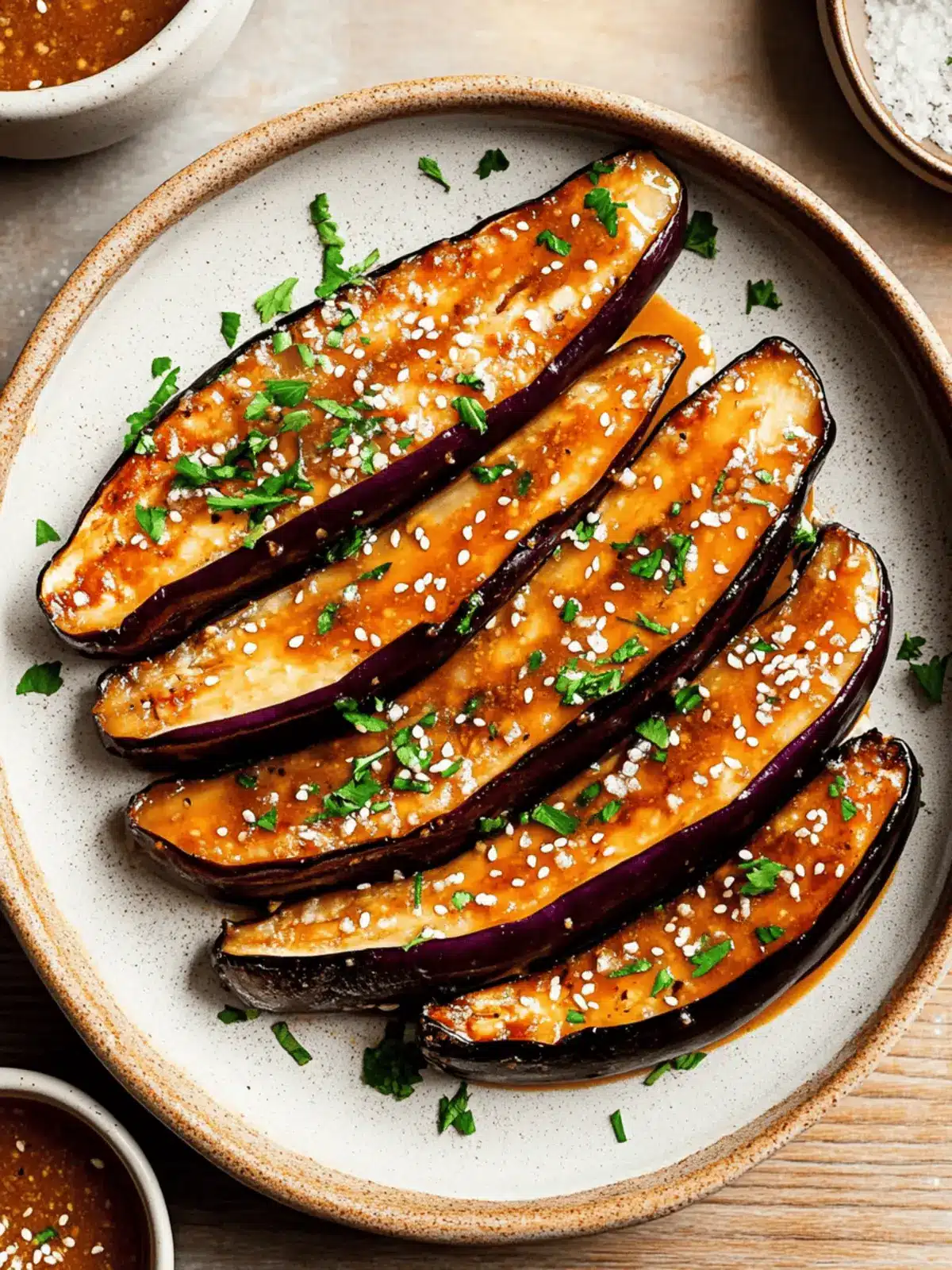Savory Air Fryer Eggplant with Miso Sauce You ll Love 2 Air Fryer Eggplant with Miso Sauce