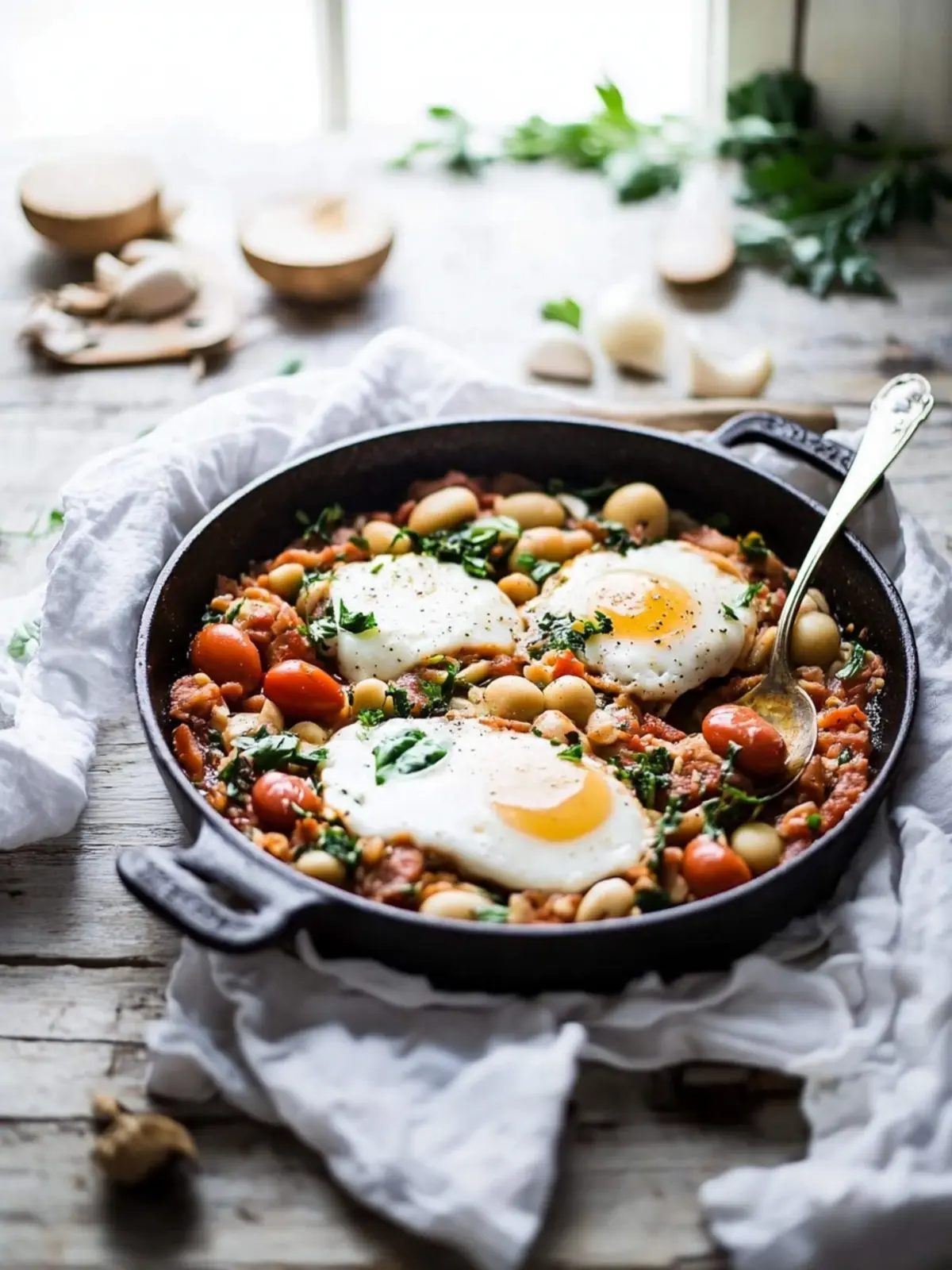 Healthy Italian Breakfast Recipe for a Tuscan Farmers Feast 2 Italian Breakfast Recipe ( Tuscan Farmers Breakfast)