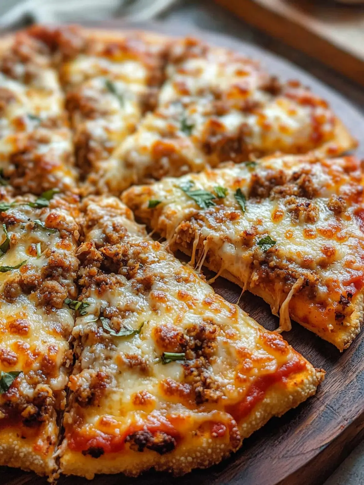 Ground Chicken Pizza Crust: A Lean, Easy Meal You'll Love 2 Ground Chicken Pizza Crust for a Lean and Easy Meal