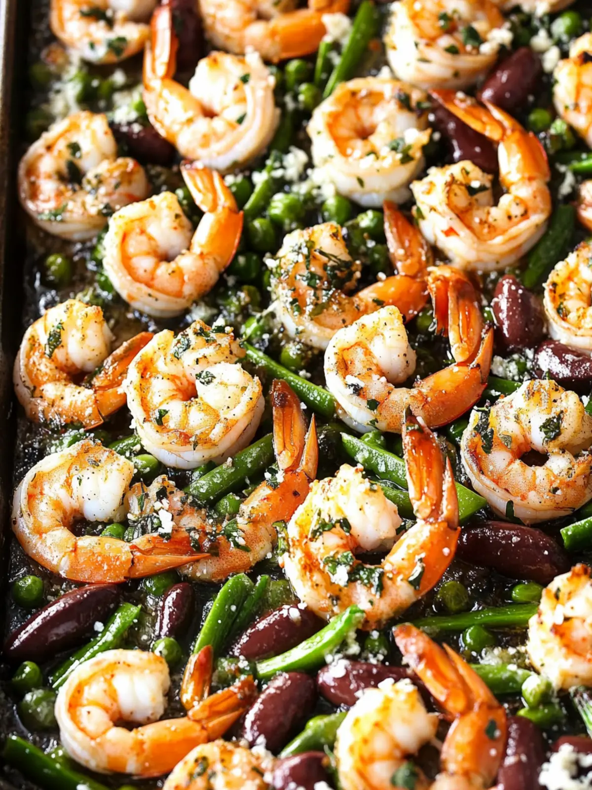Sheet Pan Mediterranean Shrimp with Asparagus Delight 2 Sheet Pan Mediterranean Shrimp