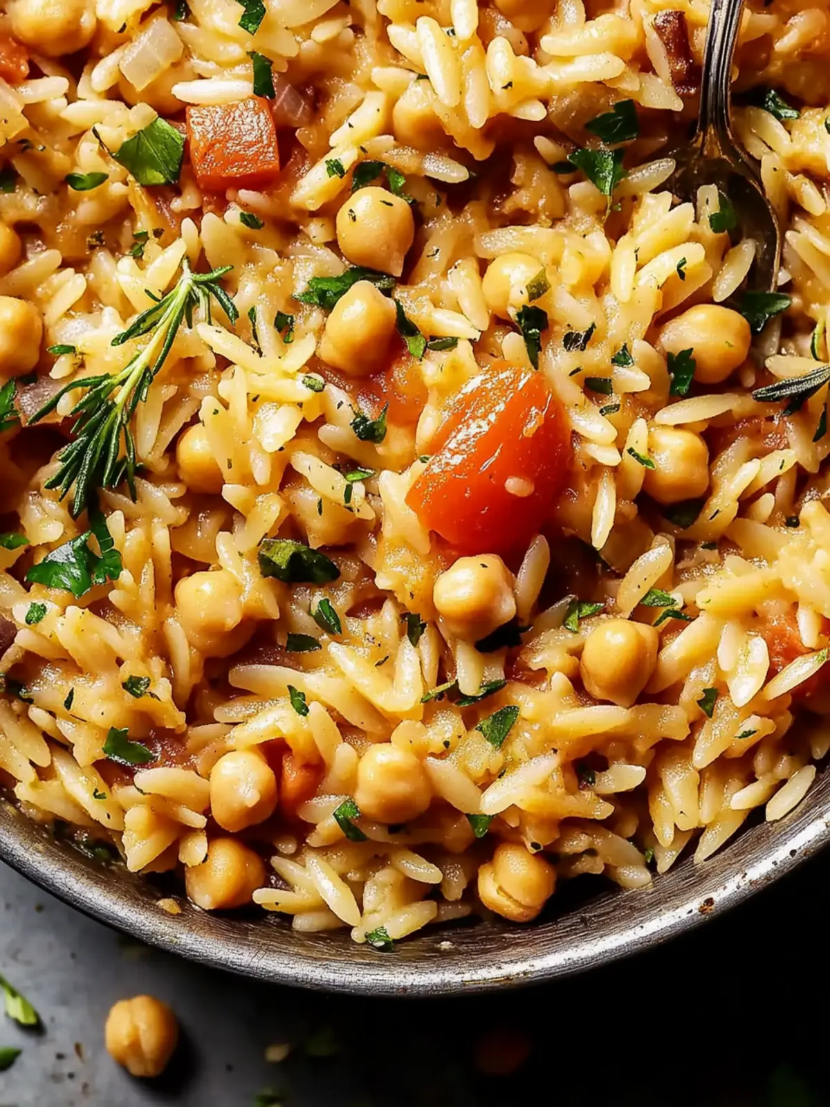 Easy One Pot Chickpea Orzo Recipe for Ultimate Comfort Food 4 One Pot Chickpea Orzo Recipe