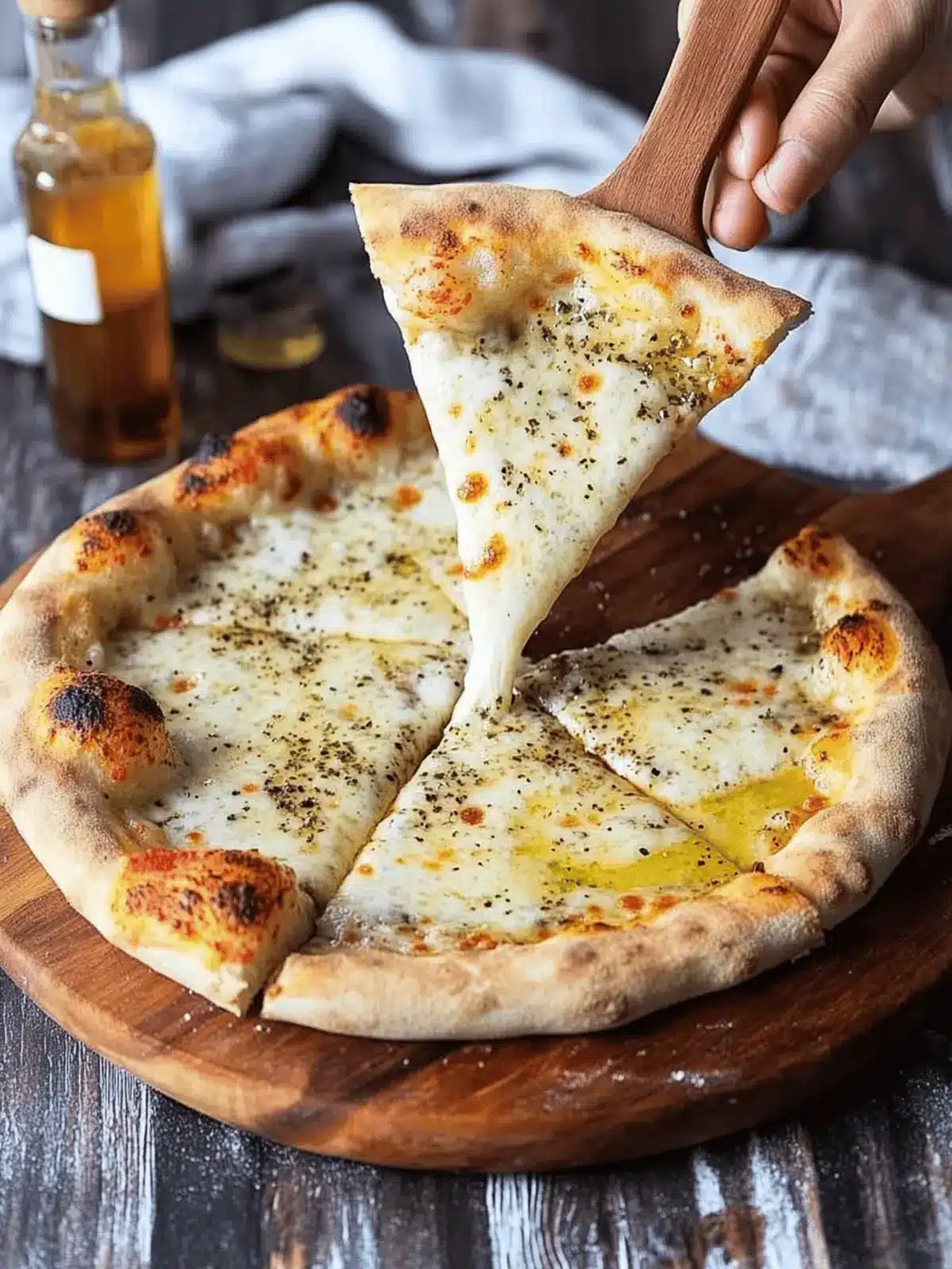 Cacio e Pepe Pizza: Easy No-Knead Recipe You'll Love 4 Cacio e Pepe Pizza