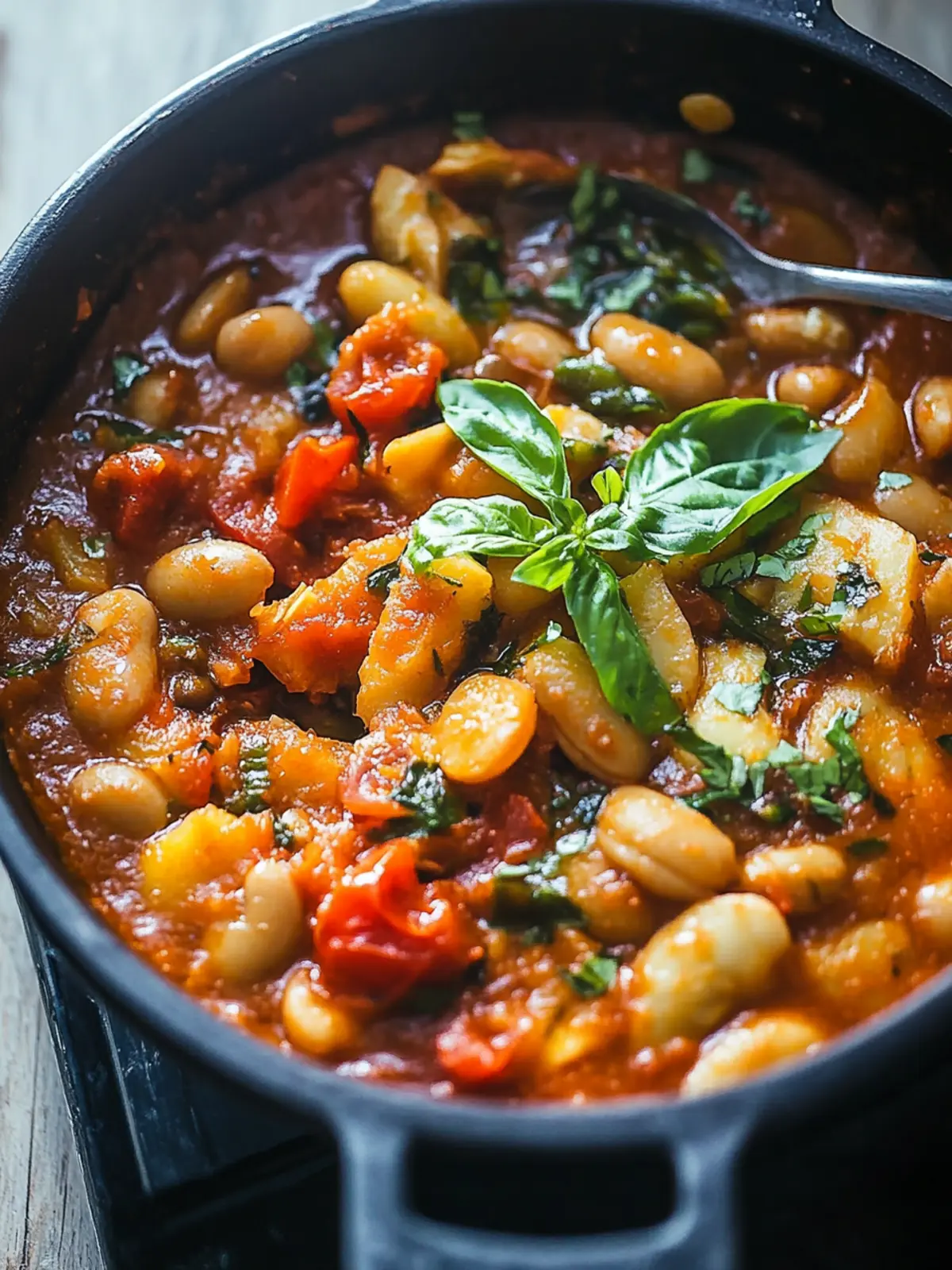 Butter Bean Cacciatore: A Cozy Twist on Classic Comfort Food 2 BUTTER BEAN CACCIATORE